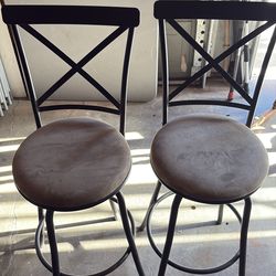 2 bar chairs