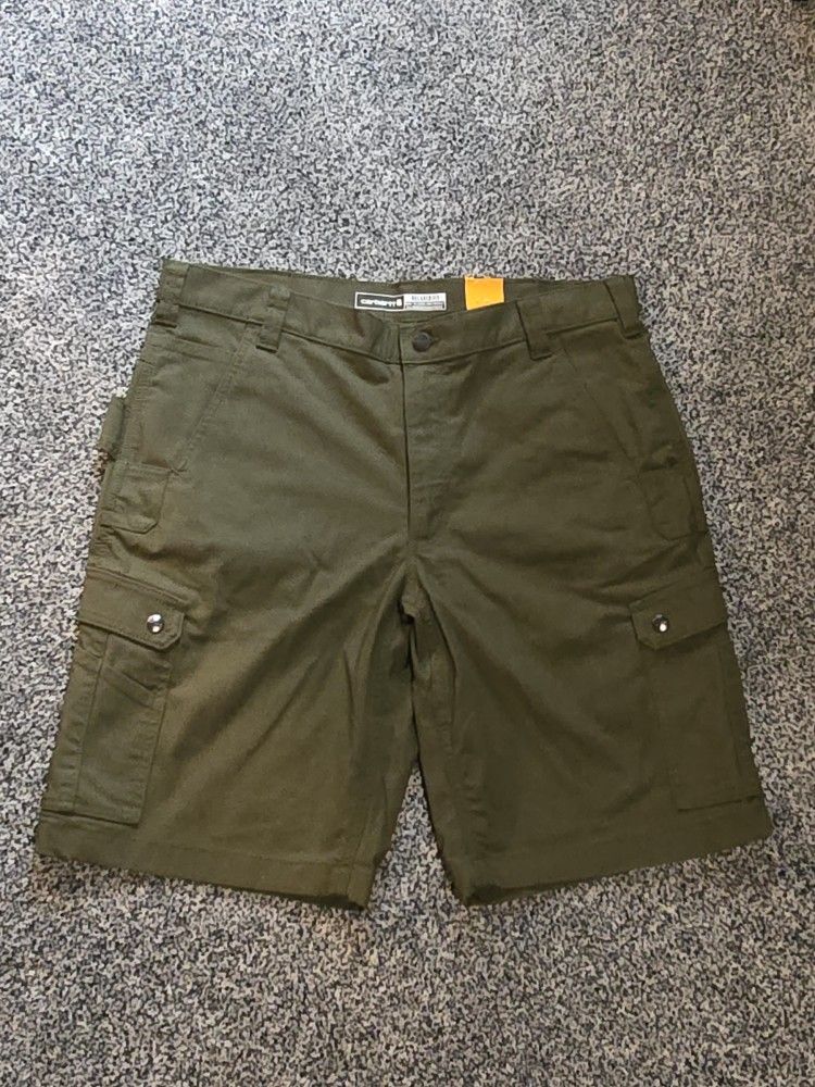 Carhartt Men's Rugged Flex Relaxed Fit Ripstop Cargo Work Shorts