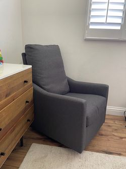 Grey Rocking Chair