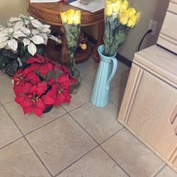 Natural Yellow Flower Artificial Christmas