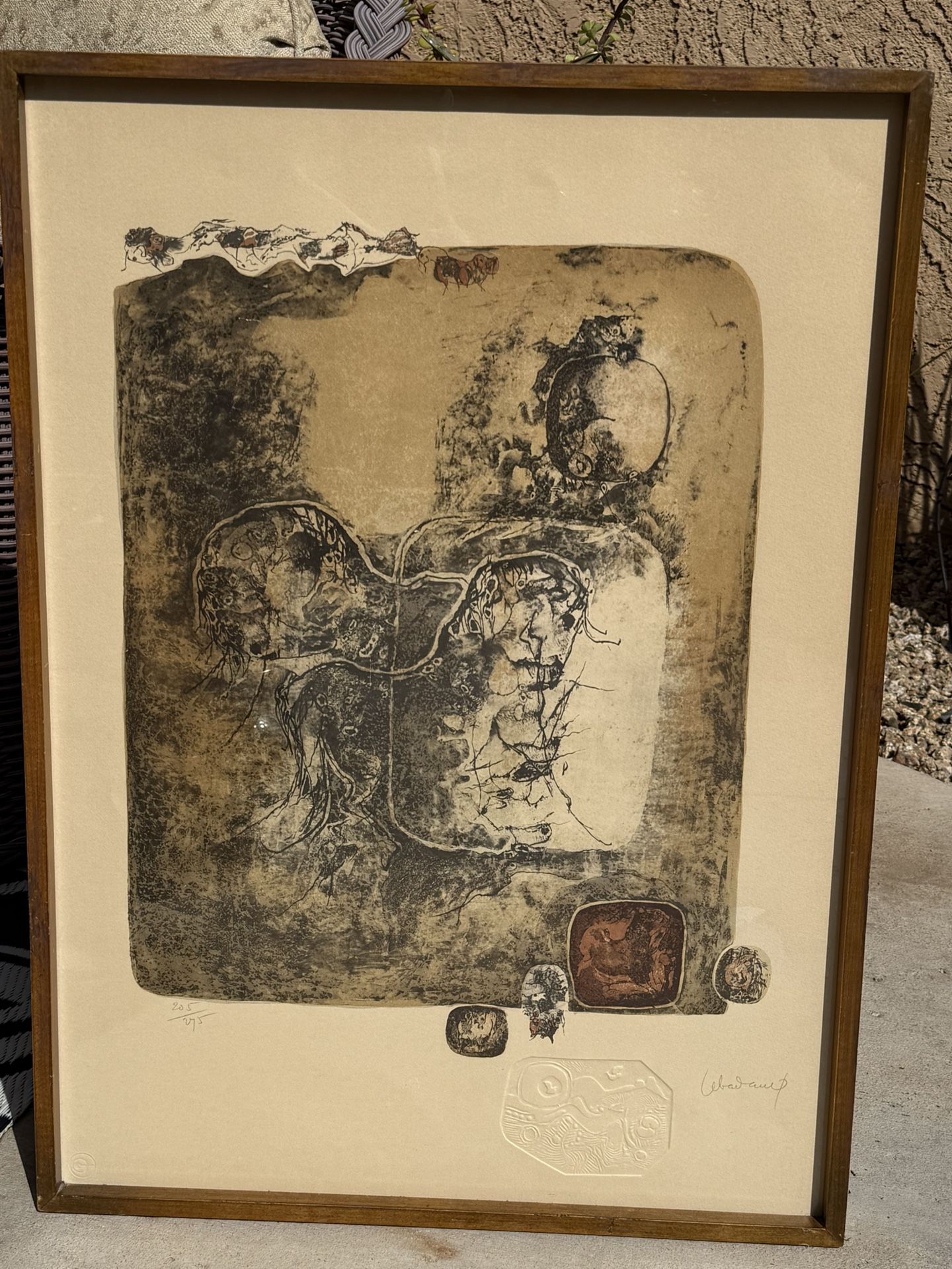 Original Limited Litho Title:  Ten Horses