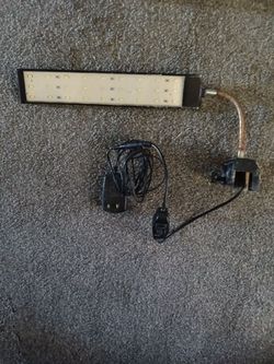 Aquarium lights..10" led clamp style..blue & white lights