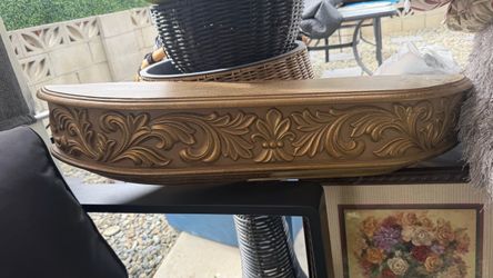 Vintage wall shelf