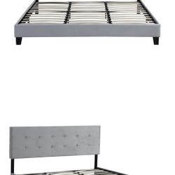 Full Size Upholstered Bed Frame