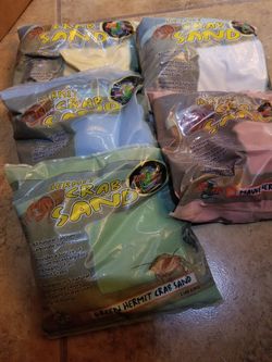 Hermit crab sand