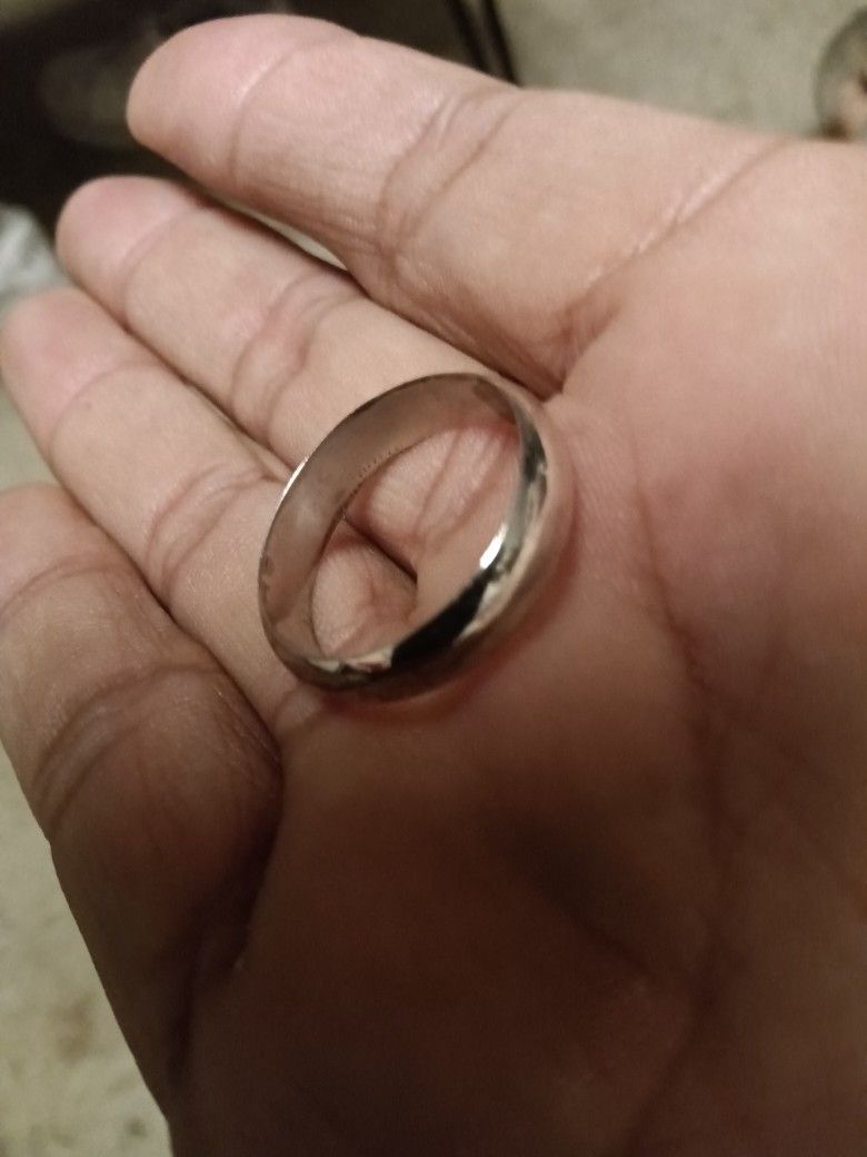 Men's Silver Ring Size 11