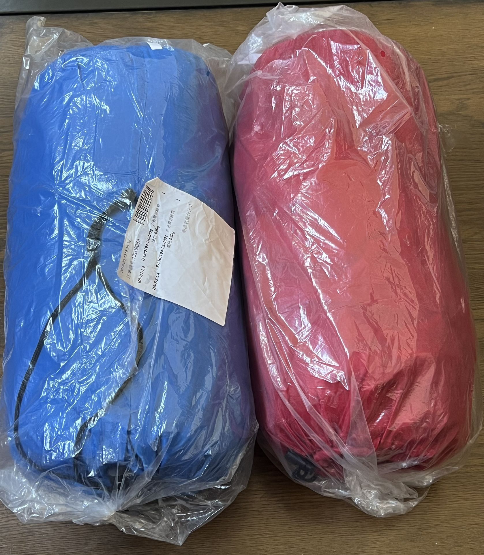 Set Of 2, Camping Sleeping Bags for Adults, Lightweight Water Resistant Backpacking for Warm Cold Weather, bag-packing Hiking Travel - Each $15