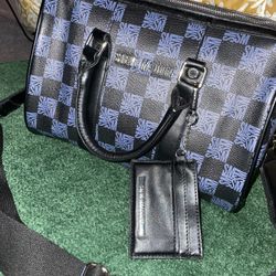 Steve Madden Purse• Black & Blue•