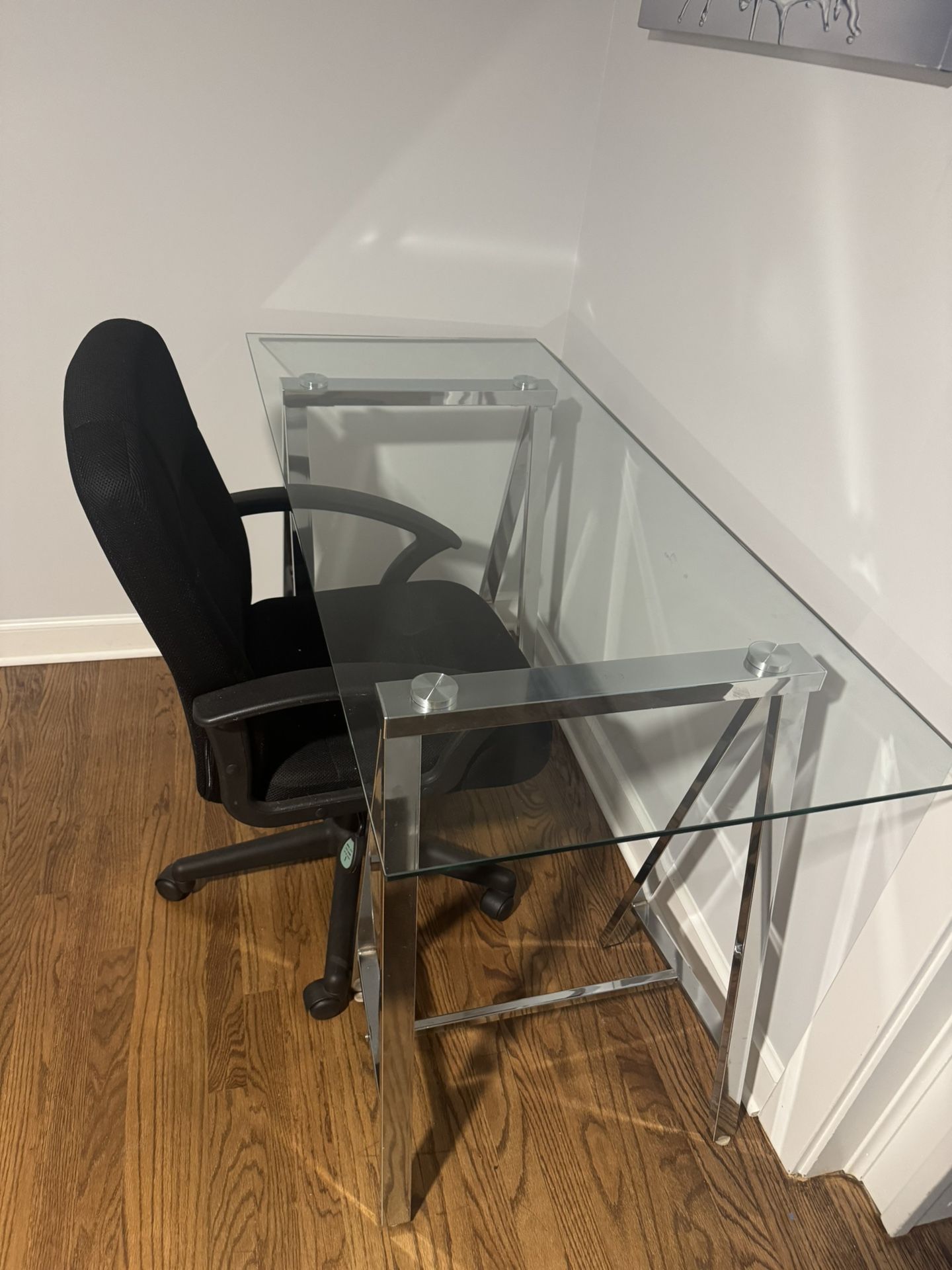 Glass Desk