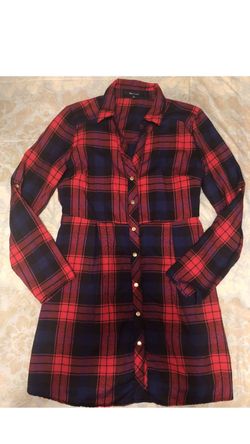 Blue And Red Dress Size Junior XL