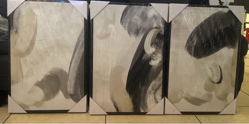 CUADROS EN SU EMPAQUE ORIGINAL 16 X 24 WALL ART WITH FRAME ORIGINAL PACKAGE