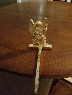 Stocking hanger for Christmas