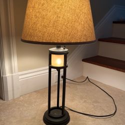 Warm modern table lamp