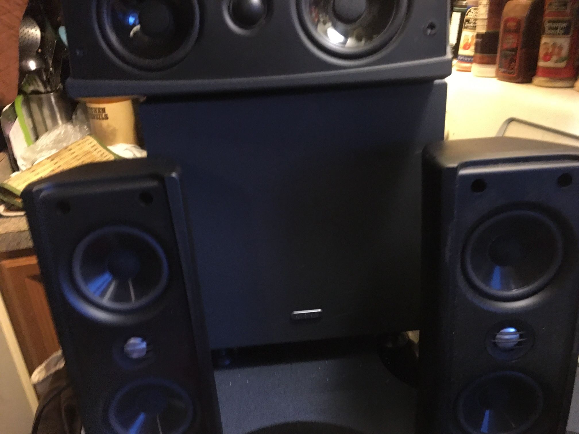 Cambridge Soundworks Surround Sound Speakers & Powered Subwoofer