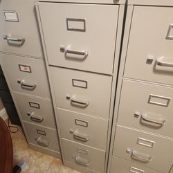 3 File Cabinets 
