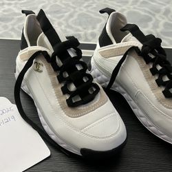 CC Cap Toe Logo Sneakers BNIB Sz 36