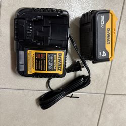 Dewalt battery and charging