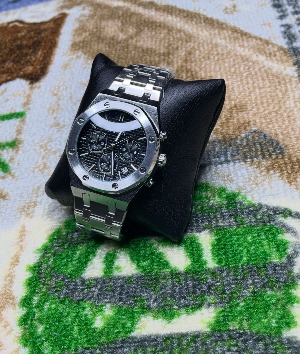 Luxury Silver Watch 