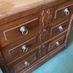 rare project antique dresser that needs a top