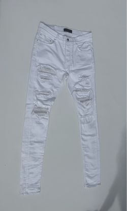 Amiri jeans white