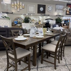 Dining Table With 6 Chairs 