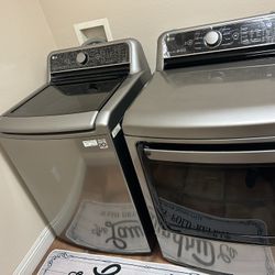 Top Of The Line Lg Washer And Dryer Turn On Digitally With Cell Phone