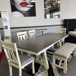 6PC Dining table set