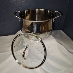 12 Quart Tri-ply Stainless Steel Stock Pot