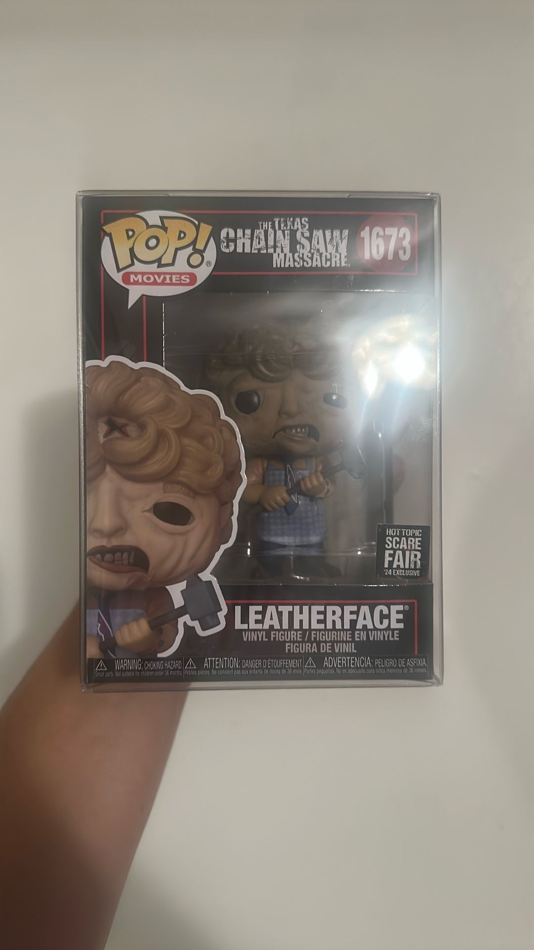 Funko Pop! Leatherface (HT Scare Fair Ex)