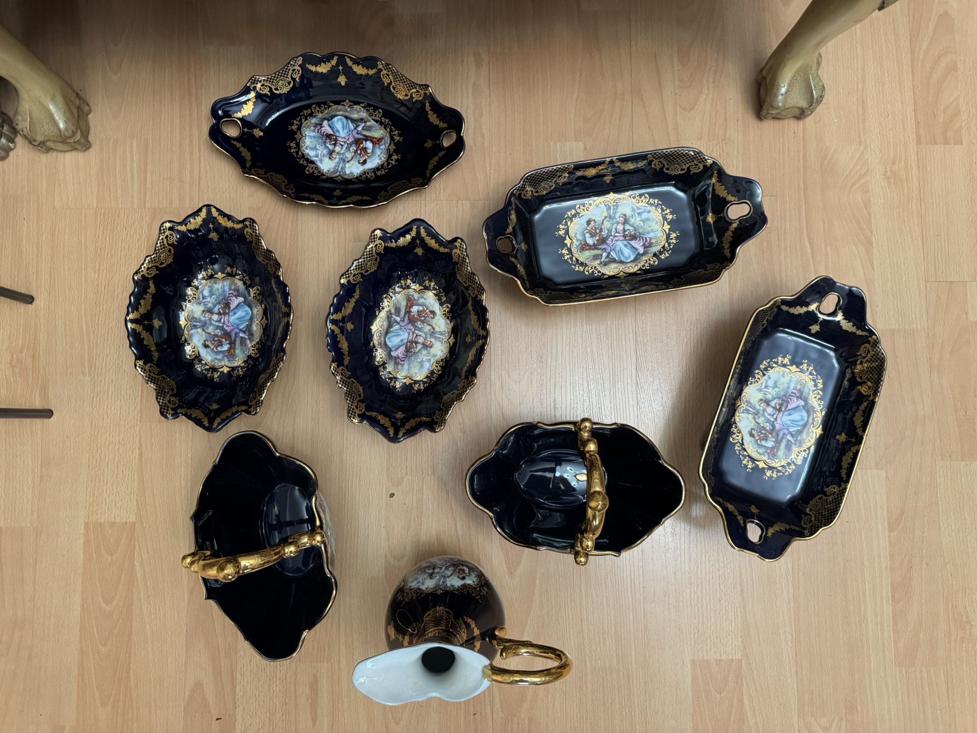 Casati French Made Antique China Set