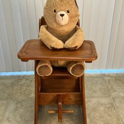 High Chair, Child Desk & Rocking Chair All In One 