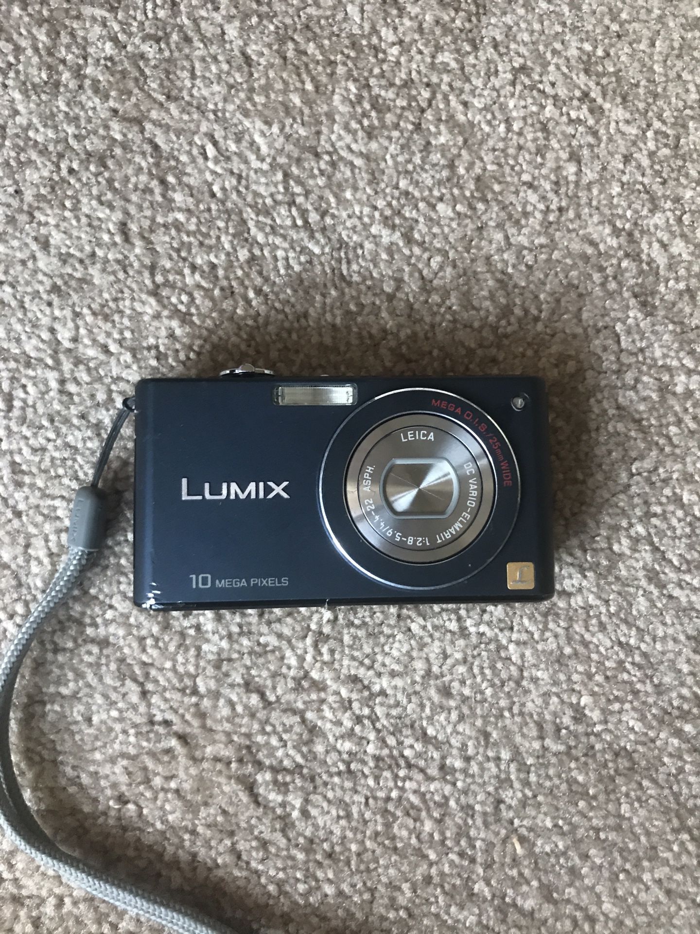 LUMIX camera with case