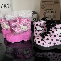 Hello kitty boots bundle