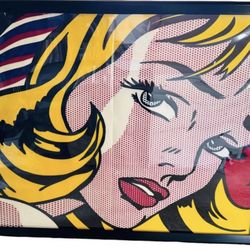 Huge Pop Art Poster with Frame 