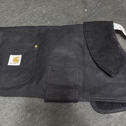 Carhartt Black Chore Coat for Dogs - MEDIUM