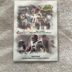 Matt Leinart & Reggie Bush USC E-Topps 