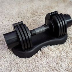 Adjustable Dumbbell  2.5 To 25 Pounds