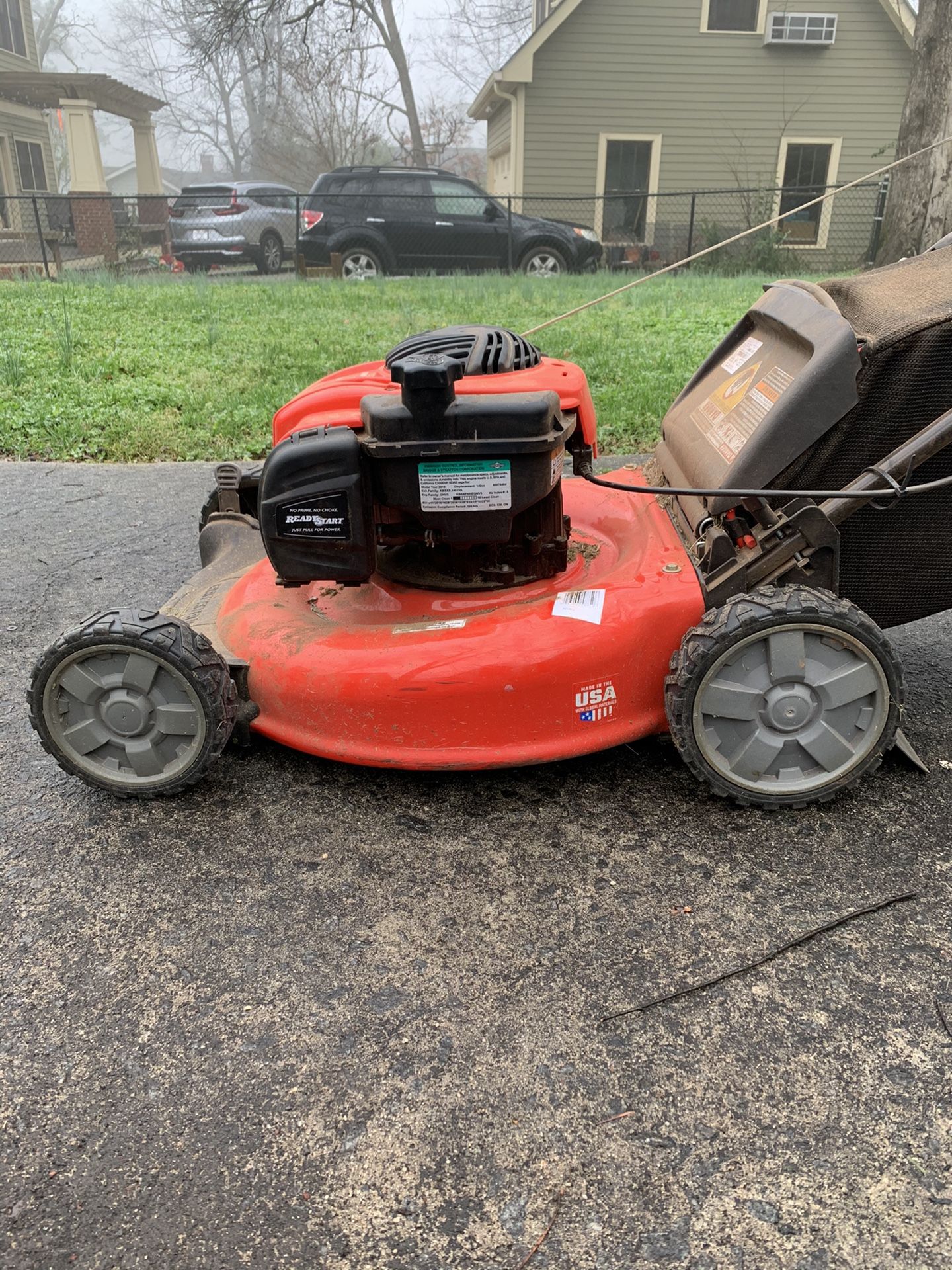 Used Like/New Craftsman Briggs & Stratton M110 LawnMower.