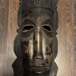 Handcrafted Wooden Mask