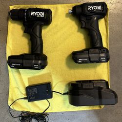 RYOBI 18VOLT HP BRUSHLESS IMPACT & DRILL KIT