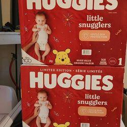 Baby Diapers Huggies Limited Edition Size 1