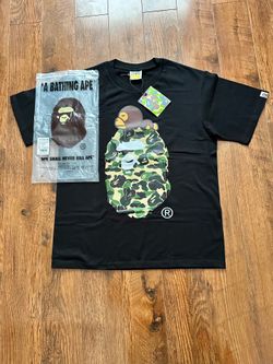 BAPE ABC Camo Milo On Big Ape Tee