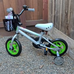 A+ Boys New 12" Joystar CERVINE BIKE With Training Wheels Ready For Adventure!