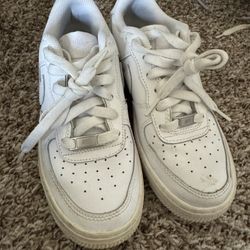 white air force size 4.5y 
