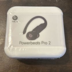 Powerbeats Pro 2|Brand New Sealed| Authentic Apple Product |Jet Black|Warranty Included 