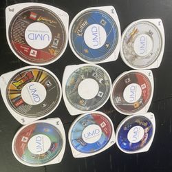 Sony PSP UMD Game Lot