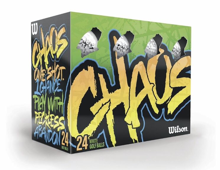 Wilson Chaos golf balls 24 pack
