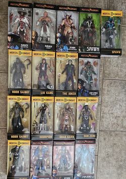Mortal Kombat 11 Action Figure Bundle Collection 17 Figures