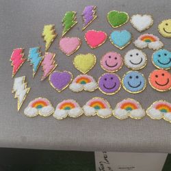 Iron On Fuzzy Patches 