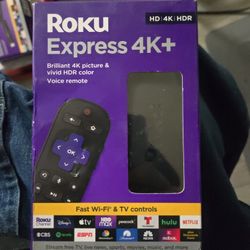 Roku Express 4K+ streaming player 